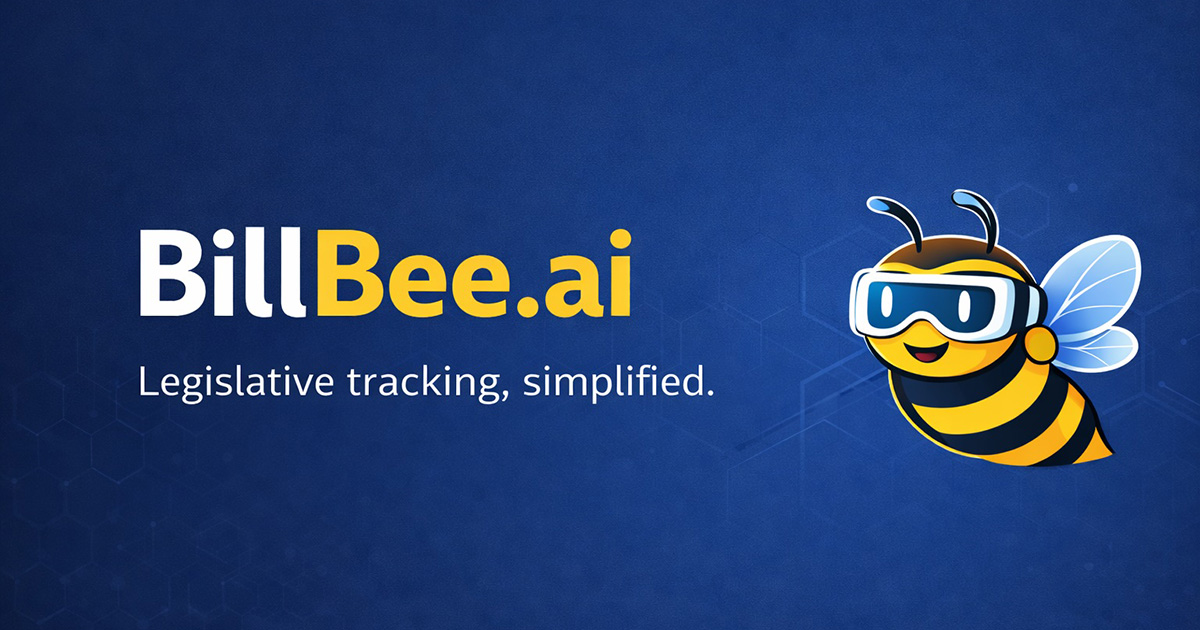 Legislative Data & Election Analytics Platform | BillBee